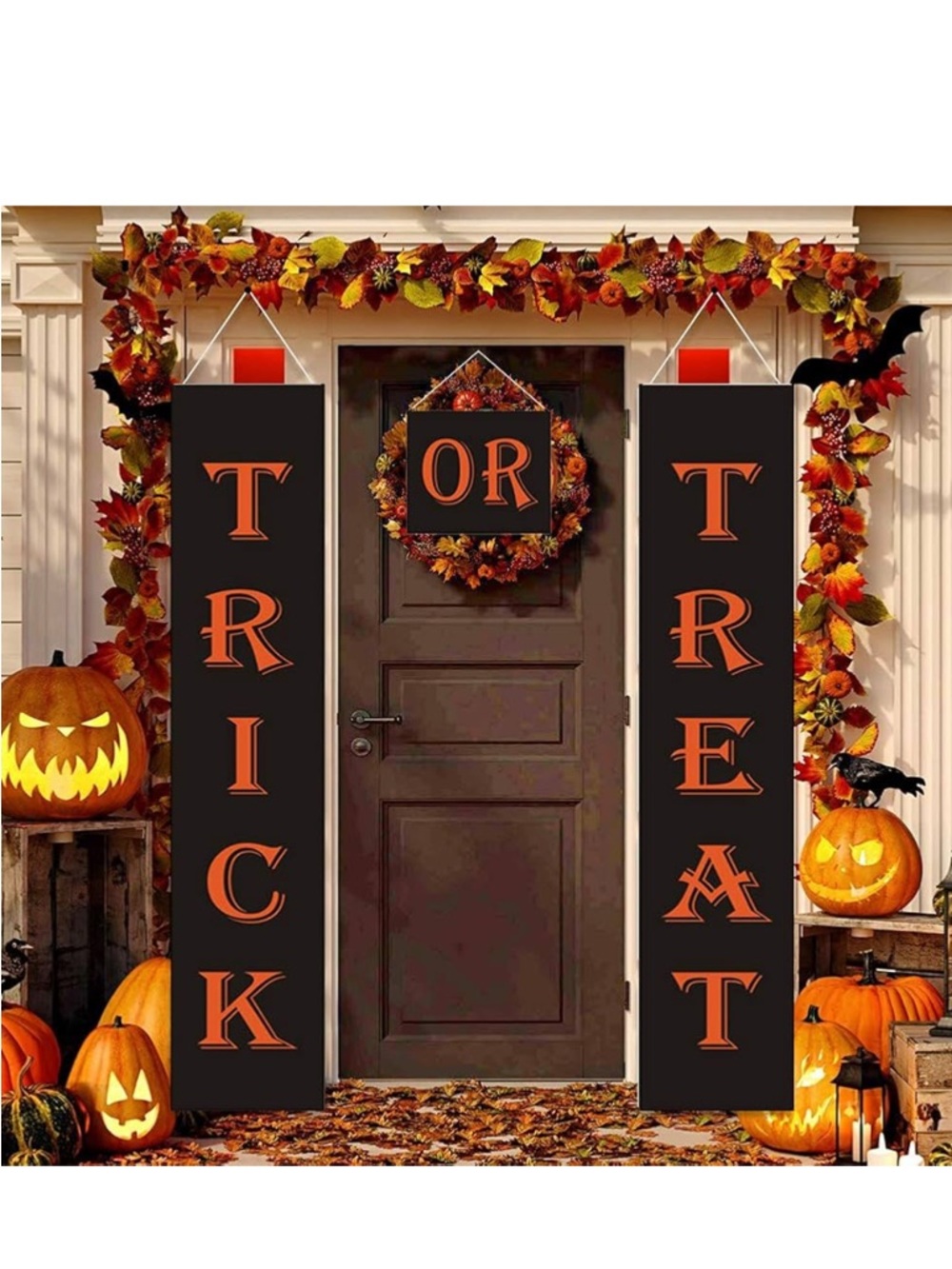 NWOT Halloween Trick or Treat Banner